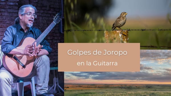 Aprende a tocar Golpes de Joropo en Guitarra